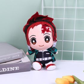 20 Cm Demon Slayer's Blade Plush Toy Kimetsu No Yaiba Kamado Tanjirou Tomioka Giyuu Agatsuma Zenitsu Douma Sabito Plush Doll (Height: 20CM, Color: 20cm11)