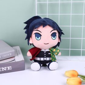 20 Cm Demon Slayer's Blade Plush Toy Kimetsu No Yaiba Kamado Tanjirou Tomioka Giyuu Agatsuma Zenitsu Douma Sabito Plush Doll (Height: 20CM, Color: 20cm9)