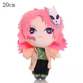 20 Cm Demon Slayer's Blade Plush Toy Kimetsu No Yaiba Kamado Tanjirou Tomioka Giyuu Agatsuma Zenitsu Douma Sabito Plush Doll (Height: 20CM, Color: Sabito)