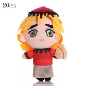 20 Cm Demon Slayer's Blade Plush Toy Kimetsu No Yaiba Kamado Tanjirou Tomioka Giyuu Agatsuma Zenitsu Douma Sabito Plush Doll (Height: 20CM, Color: Douma)