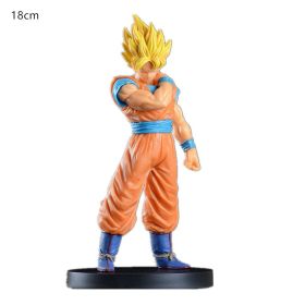 Dragon Ball RORONOA Original Banpresto DBZ Super Goku Broly Vegeta Gogeta Jiren Action Figure Collection Model Toy Figure (Color: SB-319)