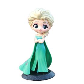 Q Version Of Marvel Superhero Princess Aisha Ann; Harley Quinn And &quot;Supergirl And Catwoman&quot; Action Doll Home Decoration Gifts (Color: W, size: 13CM)