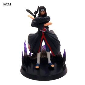 Naruto GK Uchiha Itachi I Love Rosha Cloud Sitting Crane Shield Sand Storm Sasuke Chidori San Diego PVC Action Figure Gift (Color: SB-304)