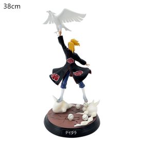 Naruto GK Uchiha Itachi I Love Rosha Cloud Sitting Crane Shield Sand Storm Sasuke Chidori San Diego PVC Action Figure Gift (Color: SB-306)