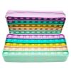 Pop Pencil Case, Fidget Pencil Pen Case Simple Sensory Silicone Bubble Toy, Stationery Storage Bag Decompression Toy For Kids, School Season Gifts
