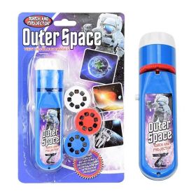 Projection Flashlight, Children Projector Light, Cute Cartoon Dinosaur Animal Space Night Photo Light, Bedtime Learning Fun Toys (style: Space Set)