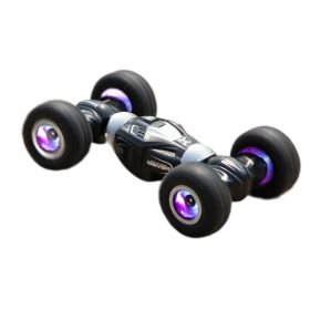 Deformable Four-wheel Drive Intelligent Remote Control Vehicle With Light (Color: Blue)