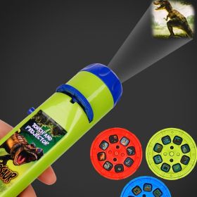 Projection Flashlight; Children Projector Light; Cute Cartoon Dinosaur Animal Space Night Photo Light; Bedtime Learning Fun Toys (style: Mermaid Set)