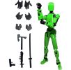 MerryXD Titan 13 Action Figure, Lucky 13 Action Figure T13 Action Figure