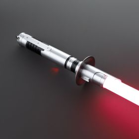 LGT Saberstudio Ezra from Ahsoka Lightsaber Metal Hilt Force Heavy Dueling with Bluetooth Infinite Color Changing with 34 Sounds (Color: LGT-096, version: Xenopixel)