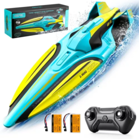 4DRC S1 RC Boat Remote Control Boat For Children And Adults 20 ,MPH Racing Boat 2.4GHz, Gift For Children And Adults (Option: 4DRC S1)