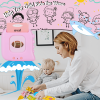 Toddler Flash Cards Learning Toys: 2-6 Age Year Old Boy Girl Talking Educational Preschool Reading Machine - 112 Pcs Flash Cards 224 Word for Birthday