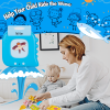Toddler Flash Cards Learning Toys: 2-6 Age Year Old Boy Girl Talking Educational Preschool Reading Machine - 112 Pcs Flash Cards 224 Word for Birthday
