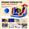 VEVOR Inflatable Bounce House, Outdoor High Quality Playhouse Trampoline, Jumping Bouncer with Blower, Slide, and Storage Bag