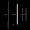 TXQ SABER RGB Lightsaber Metal Hilt 12 Color Changing and Soundfonts FOC Lock Up Light Saber Cosplay Toys Blaster Laser Swords
