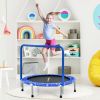 36 Inch Kids Trampoline Mini Rebounder with Full Covered Handrail