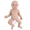 IVITA WG1525 47cm 3.29kg 100% Full Body Silicone Reborn Baby Doll Realistic Baby Toys Soft Dolls for Children Christmas Gift