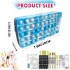 Pop Pencil Case, Fidget Pencil Pen Case Simple Sensory Silicone Bubble Toy, Stationery Storage Bag Decompression Toy For Kids, School Season Gifts