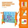 2.5 Feet 4-to-Score Giant Game Set