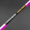 TXQ SABER Weathered Lightsaber RGB Heavy Dueling Metal Hilt Blade Colors Changing Blaster Yoda Cosplay Children Toys Juguetes Laser Sword