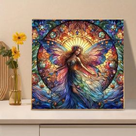 5DDIY Diamond Painting Set - Full Diamond Round Water Diamond Art, Sparkling Mosaic Handmade Home Decoration, Including Durable Canvas And Tools (Option: Style4)
