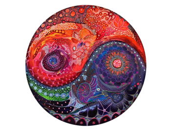 Each Piece Is Animal Shaped Christmas Gift Colorful Elephant Turtle Wooden Jigsaw Puzzles (Option: Style10-A5)