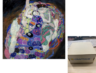 Animal Puzzle Craft Hub A3 Size (Option: 24Style-A2 wooden box)