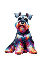 Dog Wooden Puzzles (Option: Style4-A4)