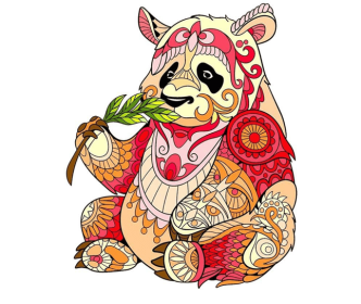 Each Piece Is Animal Shaped Christmas Gift Colorful Elephant Turtle Wooden Jigsaw Puzzles (Option: Style29-A5)