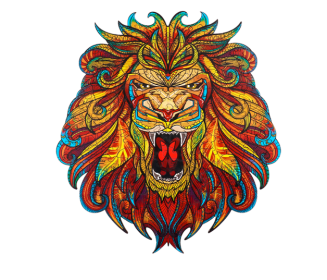 Each Piece Is Animal Shaped Christmas Gift Colorful Elephant Turtle Wooden Jigsaw Puzzles (Option: Style31-A5)