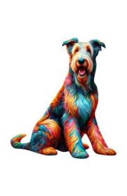 Dog Wooden Puzzles (Option: Style36-A4)