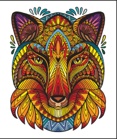 Each Piece Is Animal Shaped Christmas Gift Colorful Elephant Turtle Wooden Jigsaw Puzzles (Option: Style20-A4)