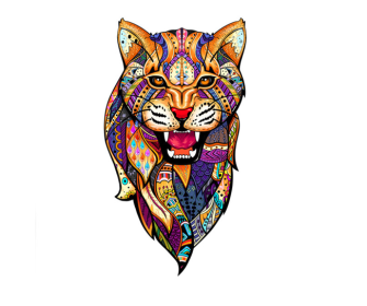 Each Piece Is Animal Shaped Christmas Gift Colorful Elephant Turtle Wooden Jigsaw Puzzles (Option: Style30-A3)