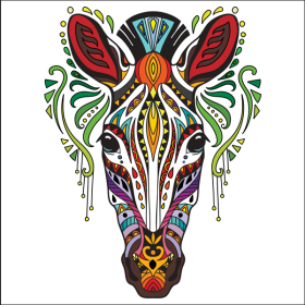 Each Piece Is Animal Shaped Christmas Gift Colorful Elephant Turtle Wooden Jigsaw Puzzles (Option: Style1-A4)