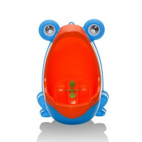 Ergonomic Frog Children Baby Potty Toilet (Color: Blue)
