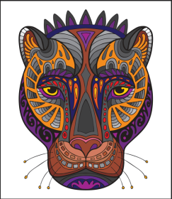 Each Piece Is Animal Shaped Christmas Gift Colorful Elephant Turtle Wooden Jigsaw Puzzles (Option: Style19-A4)