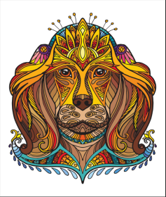 Each Piece Is Animal Shaped Christmas Gift Colorful Elephant Turtle Wooden Jigsaw Puzzles (Option: Style6-A4)