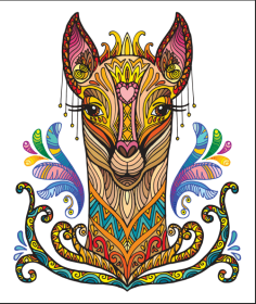 Each Piece Is Animal Shaped Christmas Gift Colorful Elephant Turtle Wooden Jigsaw Puzzles (Option: Style2-A4)