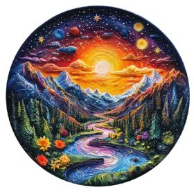 Wooden Jigsaw Puzzle (Option: Style29-A3)