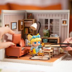 Rolife Super Store Kits Plastic Building Toys For Xmas Gifts DIY Miniature House (Option: DW007)