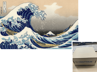 Animal Puzzle Craft Hub A3 Size (Option: 20Style-A3 wooden box)