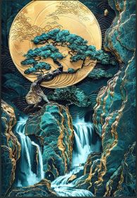 Wooden Jigsaw Puzzle (Option: Style10-A3)