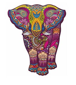 Colorful Butterfly Animal Wooden Puzzles (Option: Style16-A3)