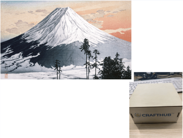 Animal Puzzle Craft Hub A3 Size (Option: 28Style-A3 wooden box)