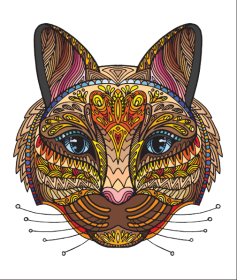 Each Piece Is Animal Shaped Christmas Gift Colorful Elephant Turtle Wooden Jigsaw Puzzles (Option: Style12-A4)