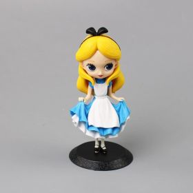 Disney's Hand-Made Frozen Princess Aisha Ann Kawaii Big Eyes Princess Variety Little Beauty Character Action Figure (Color: 001, size: 10cm or more)