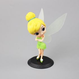 Disney's Hand-Made Frozen Princess Aisha Ann Kawaii Big Eyes Princess Variety Little Beauty Character Action Figure (Color: 005, size: 10cm or more)