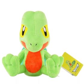 New Cartoon Pokemon Plush Toy Charmander Squirtle Bulbasaur Plush Doll Eevee Mewtwo Jigglypuff Snorlax Plush Toy Children's Gift (Color: Mu Shou Palace 24cm)