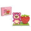Disney Series Building Blocks Pen Holder Doll Stitch Winnie The Pooh Cute Cartoon Image DIY Puzzle Assembling Toy Children Gift