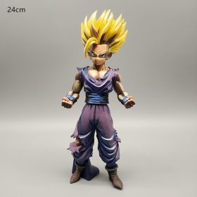 Dragon Ball Z Super Saiyan Broli Goku Gogeta Gohan WORLD FIGURE CLOLSSEUM Anime Action Figure Collection Model Toy (Color: SB-317)
